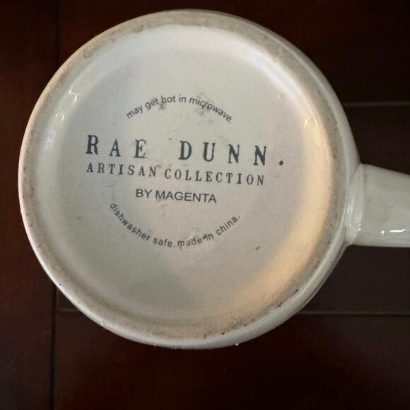 Rae Dunn Dragonfly by Magenta Artisan Collections Coffee Cup Mug Double Sided - Picture 5 of 8